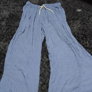 SO Wide Leg Pants in Blue
